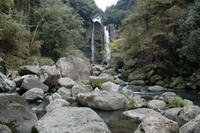 坂本龍馬の足跡　犬飼の滝
