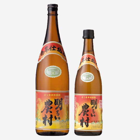 赤紫芋焼酎　赤芋仕込み明るい農村