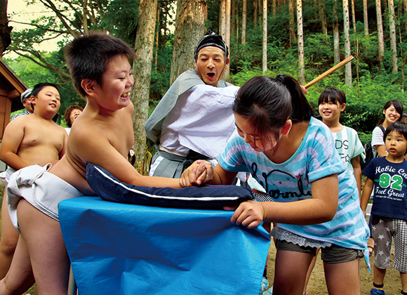 第14回　明るい農村フォトコンテスト「村の相撲大会」