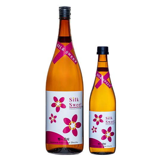 季節、数量限定品　芋焼酎「明るい農村シルクスイート」1800ml　720ml　25度