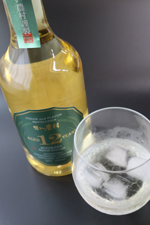 AKARUI NOUSON ミズナラ樽熟成 芋 12年 霧島町蒸留所 霧島 鹿児島 焼酎 芋焼酎 